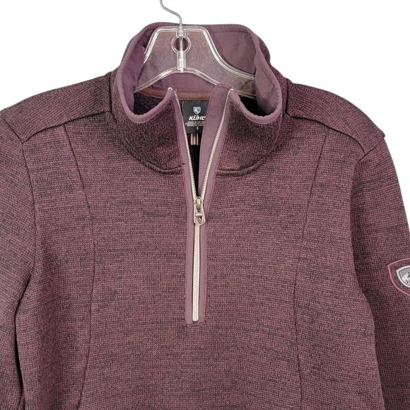 Kuhl Quarter Zip 3 Season Pull Over Purple Women's Size Small - Picture 2 of 10